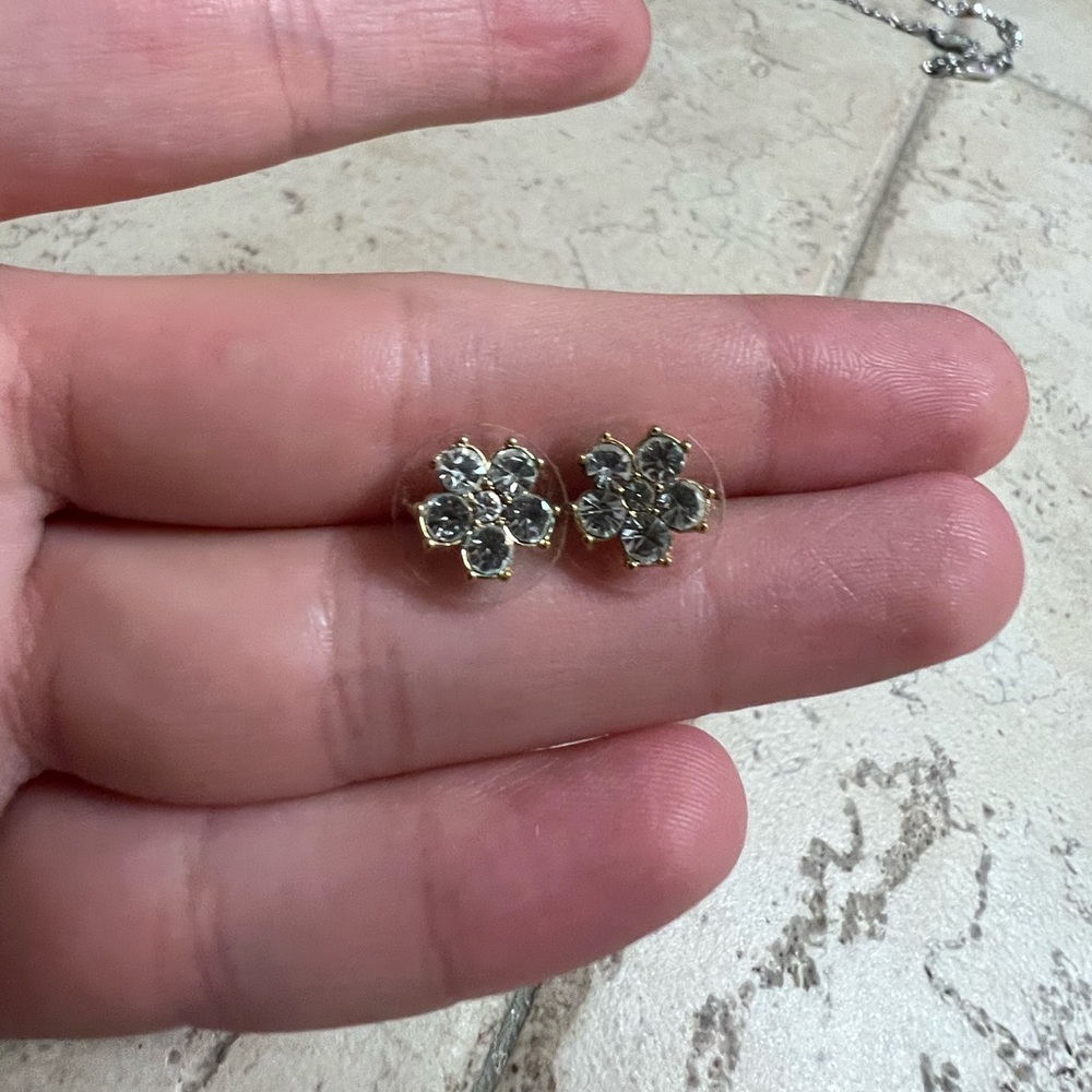 Kate Spade flower stud earrings